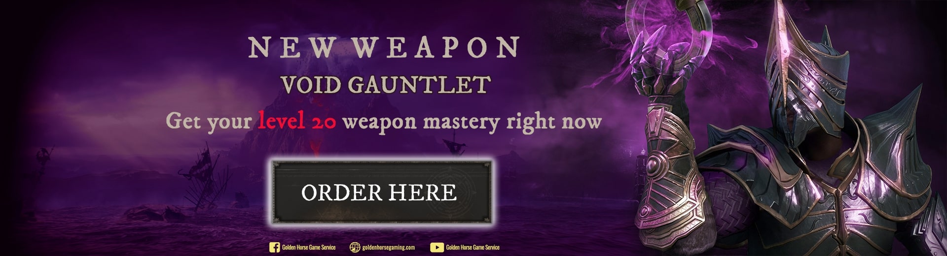 New Weapon Void Gauntlet