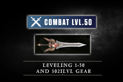 Leveling 150 and 302iLvl Gear