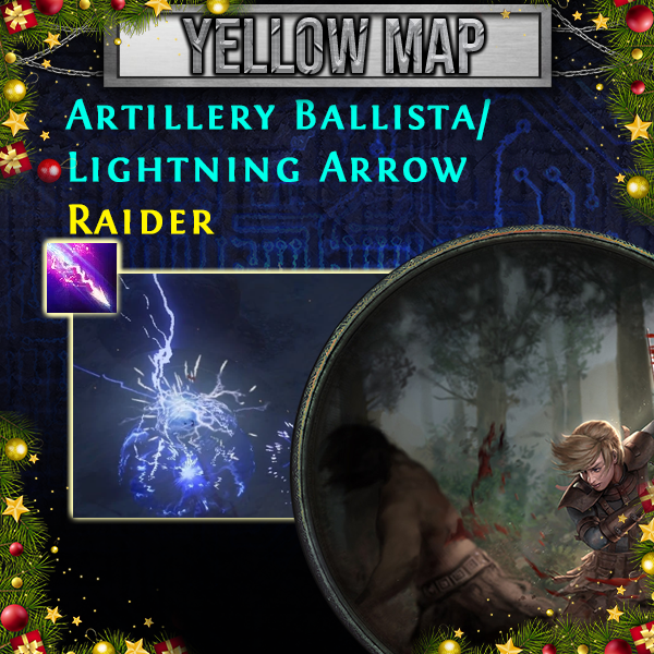 Artillery Ballista/ Lightning Arrow Raider Build Yellow Map Available //  Poe  // Forbidden Sanctum