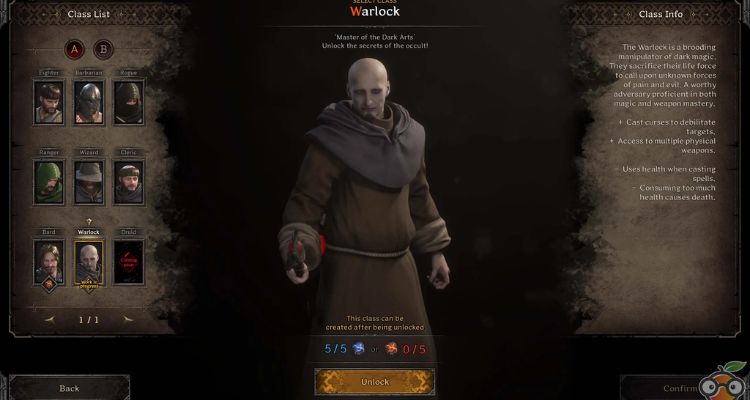 Warlock-Dark-and-darker-Classes