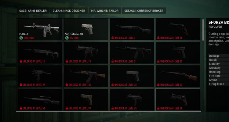 Weapon-Overview